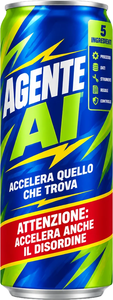 Lattina «Agente AI» — accelera quello che trova